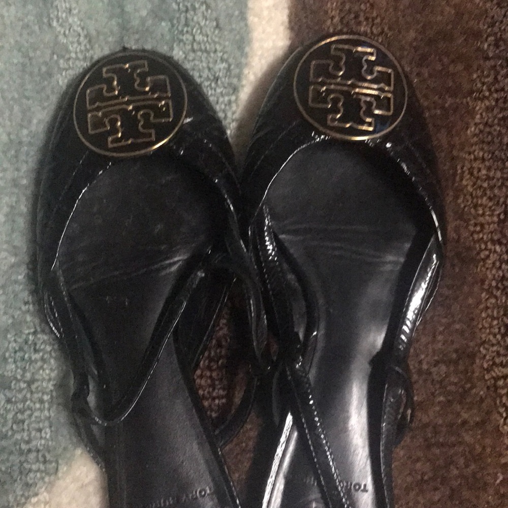 Tory Burch slung back shoe